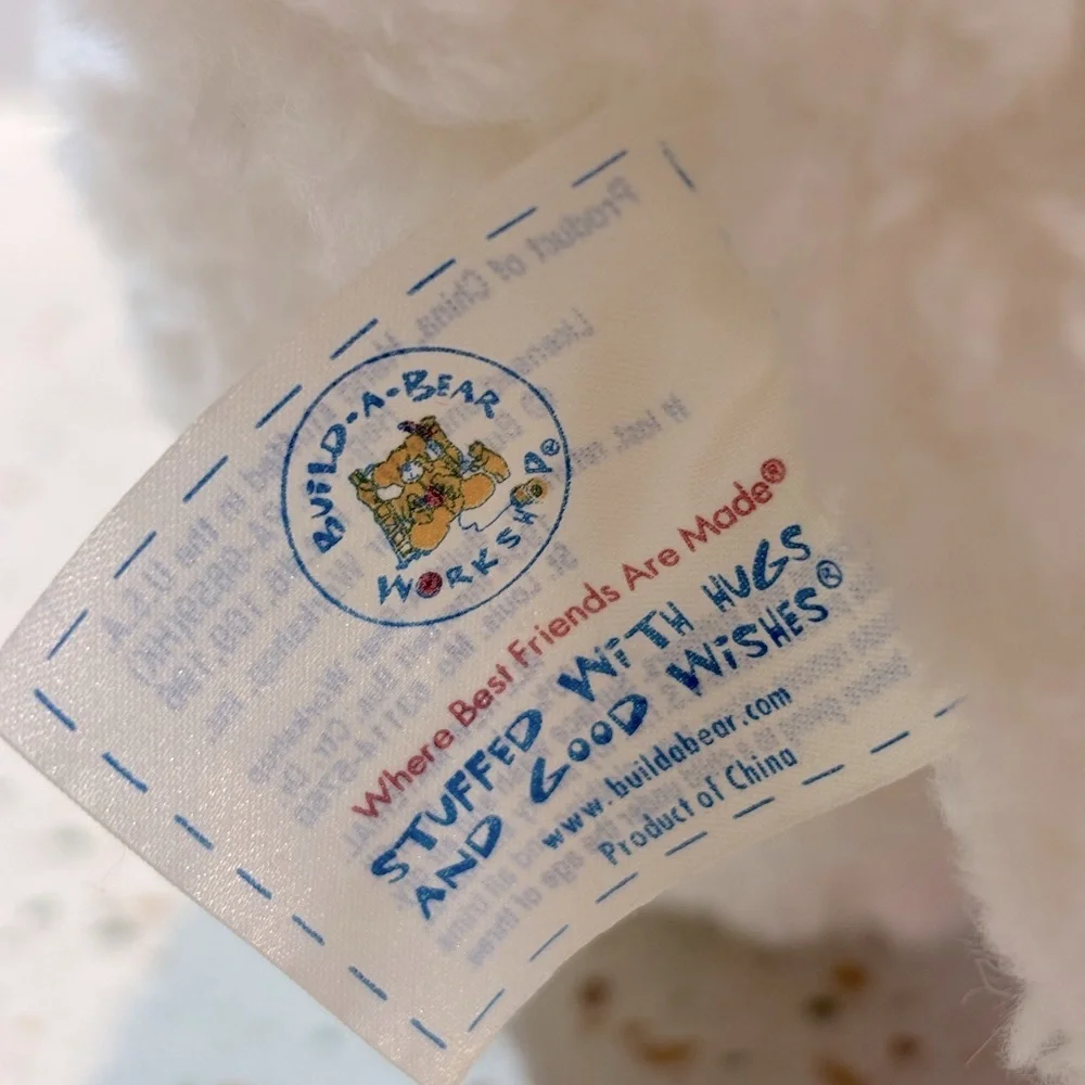 Build-A-Bear Maltese Poodle Maltipoo White‎ Dog Plush